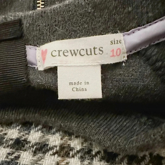 Crewcuts | Shepherd’s Check Wool Shift Dress (10) - Picture 5 of 6